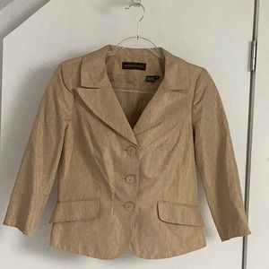 Dana Bachman gold blazer